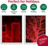 Lights,100 Count 19.6FT LAMPHOME Red Valentines Day Decor Mini Valentine's Lights,Red Christmas String Fairy Lights