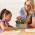 ECR4Kids 3-Compartment Storage Caddy, Grey Supply Organizer, 6-Pack for Classroom and Office Organization