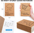 Feela 15 Pack A6 Kraft Notebooks, 15 Designs Cute Mini Pocket Notebooks and Journals, Lined Motivation Small Journal