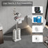 7 VOLDRA Toilet Paper Holder Stand with Shelf, Free Standing Toilet Paper Roll Holder with Wipes Storage Drawer Heavy