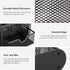 deli Black Mesh Desk Organizer with Drawer, Metal Stationary Caddy, 8 Compartments for Office Desktop Storage