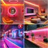 5V Dimmable (3.28FT/1M) Short Led Strip Lights Pink USB LED Lighting COB LED Strip Pink Flexible LED Tape Light Not