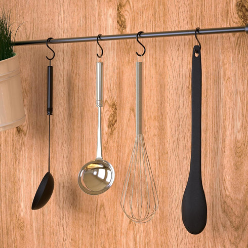 T Tulead 40PCS Mini Hanger Hooks, Light Duty S Hooks Iron Jewelry Hanging Hook 1"x0.7"