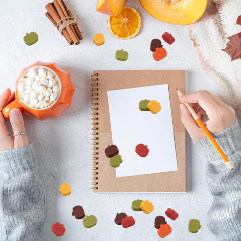 Whaline 200Pcs Pumpkin Erasers, Fall Mini Erasers for Classroom Stationery