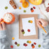 Whaline 200Pcs Pumpkin Erasers, Fall Mini Erasers for Classroom Stationery