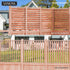SANKINS 11 (49'') Deck Sunblind System Window Louver Kit, Louver Pergola Kits Pergola Brackets, Heavy-Duty Louver Kit