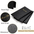12 Pack Lyellfe Restaurant Check Presenters, Guest Check Card Holder, PVC Leather Check Presenters for Servers, Black