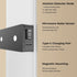 Set 2000mAh White,3000K,Cordless (2Pcs) LED Wall Sconces of Two | Wall Lamps with Battery Operated,Rechargeable,Sensing