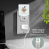 Jahiona White,0.5W LED Night Light Lamp with Smart Sensor Dusk to Dawn Sensor,Happy Orange Fruit Character Sunglasses