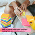 OHOME Sticky Notes - 12 Pads, 3”x3” Colorful Self-Stick Post Notes Bulk, Aesthetic Home Office Desk Essentials