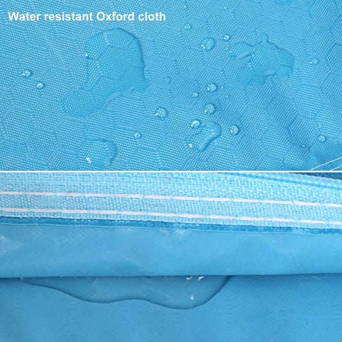 EOOUT 35pcs Zipper Pouches, Waterproof Bill Size Pencil Case Bags for Office Supplies and Travel Accessories in 12