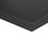 Pack of 4 ABS Plastic Sheet 12" x 16" x 0.060" Thick, Black Moldable Flexible Thermoplastic Panel 1/16" Thick (1.5mm) for Craft Projects, Robotics Competition - Textured & Smooth Surface
