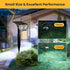 IP65 2 Pack) Linkind Solar Lights Outdoor StarRayS, Bright Solar Spot Lights Outdoor, Waterproof Spotlights for Garden