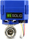Motorized Ball Valve, 1/2" Stainless Steel Electrical Ball Valve, Full Port, 9-24V AC/DC Setup by U.S. Solid