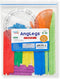 hand2mind AngLegs Starter Set with 2 Protractors, Geometry Manipulatives, Geometric Shapes for Classroom,