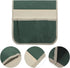 Garden Kneeler Seat Tool Bag with Striped Pattern Multifunctional Kneeling Bench Pouch for Gardening Tools Storage