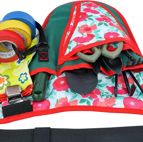 KUNN Adjustable Garden Tool Belt - Multi-Purpose Organizer Pouch for Gardening, Plumbing, Florists, DIY