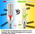 ALIDE E12 100w Bulbs C7,5000K White,1200lm T6 10W E12 Bulbs Lamp,Non-dimmable,0.73x 3.15inch,5 Pack LED Candelabra