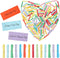 Apausvcm 150 PCS Mini Scroll Paper Colorful Lucky Wish Paper Wish Letter Paper
