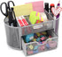 EasyPAG Mesh Desktop Organizer, Multi-functional Caddy with Drawer, Silver