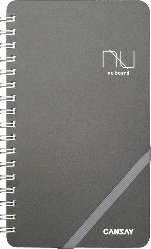 nu board Memo Size (4 x 7 inch) USA Edition Whiteboard Notebook - Dry Erase Notebook (Marker not attached)