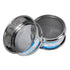10 Mesh Lab Sieves, 4" Diameter 304 Stainless Steel Wire Cloth Test Sieve for Industrial and Home Laboratory Use