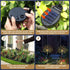 120 8 Colorful(2 Pack) DONGULI Outdoor Solar Garden Lights, LEDs Lighting Modes Waterproof Solar Fireworks Light