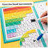 Nuiorfty 1 Set Magnetic Fraction Tiles Educational Colorful Fraction Manipulatives with Magnetic Snap Writable Erasable