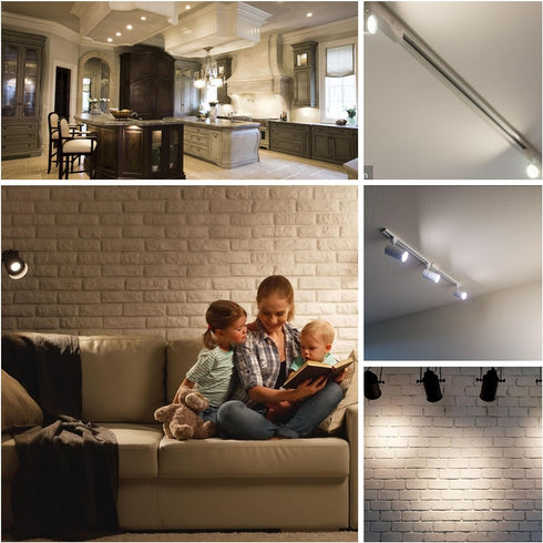 ALIDE MR16 50W Led Bulbs Replacement,5W MR16 GU5.3 Bi-Pin 4000K Natural White,Wide Angle 120 Degree Beam,12V MR16 LED Bulb for Overhead Tracking Flood Recessed Accent Landscape Lighting,6 Pack by ALIDE