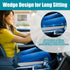 Up,5" 20"x20" HOMBYS Wedge Recliner Seat Cushion for Long Sitting Chair, Cushion for Elderly Esay to Get Thick Large