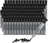 cloudriver Permanent Markers, 96 Count Black Permanent Marker Bulk Set, Chisel Tip, Quick Drying Ink
