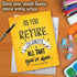 NobleWorks As You Retire Humor Retirement Card with Envelope, Business Teacher Coworker, Big 8.5 x 11 Inch