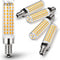 ALIDE E12 100 Watt Equivalent LED Candelabra Bulbs, 2700K Warm White, 1200LM T6 E12 10W, Non-Dimmable, 5 Pack for