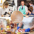 50 Plastic Disposable Aprons, Adults, 4ft/120cm Thick Waterproof for Kids Painting, Cooking, Dishwashing