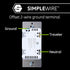47186, GE Enbrighten Add On Switch with QuickFit and SimpleWire, GE Z-Wave and GE Zigbee Smart Lighting Controls, Works