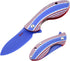 JIN Starry Pocket Knife, Folding Knife DIY Making Kit, Safe Fidget Toy,