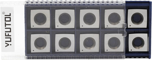 Square Carbide Inserts 15mm - Woodworking Carbide Cutters Insert (15X15X2.5mm) Pack of 10