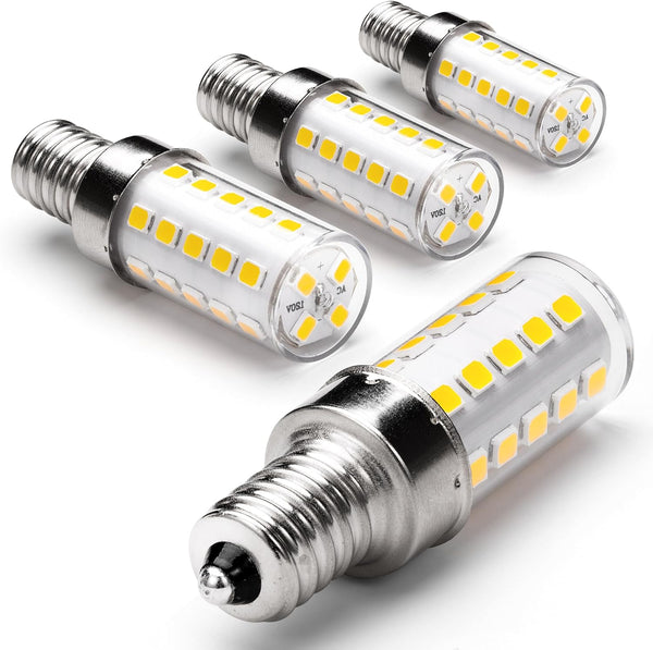 Heifymi E12 T6 C7 40 Watt Equivalent LED Bulbs 4000K Natural White