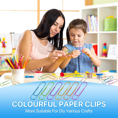 Large Paper Clips, 60 Pcs, 4 Inch Jumbo Paper Clips, Heavy Duty Mega Paper Clips for Document Organizing
