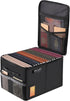 TOMKID Fireproof File Cabinet with Lock, Collapsible Document Organizer for Letter Legal Folders