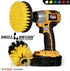 Bathroom Cleaning Tools - Drill Brush Attachment Set, Scrub Brush for Shower, Tile Cleaner