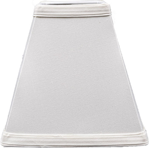 6 inch Upgradelights Ivory Silk Mission Chandelier Shade