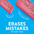Paper Mate Pink Pearl Erasers, Small, 36 Count