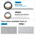 Black Window Screen Repair Tape - 2 in X 15 FT Screen Repair Kit for Windows or Doors, Strong Adhesive Patch Tape