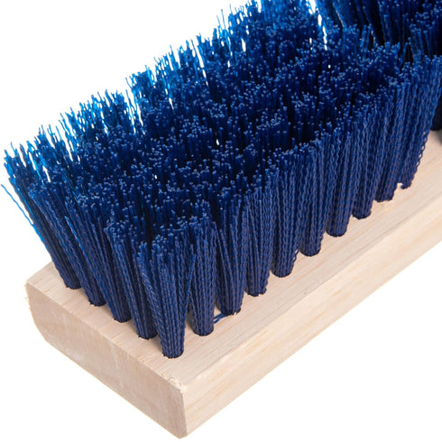 36193P14 10" Carlisle FoodService Products Blue Color, Polypropylene Deck Scrub Brush