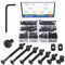 Glarks 141Pcs Baby Bed Crib Screws Hardware Replacement Kit, M6x20/ 30/40/ 50/60/ 70/