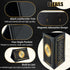 4" 6", 12 Pack 3-Side Table Tent Triangle Menu Holders x Leatherette Picture Frames, Menu Cover with Angled Corners