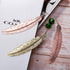 Tatuo 27 Pieces Colorful Feather Bookmarks for Readers, Classic Styles for Book Lovers