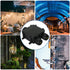 IP68 Waterproof Junction Box, 3-Way Outdoor Cable Connectors with 3 Cable M25 Gland Wire Connector, Black
