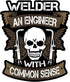 Welding Stickers for Tool Box & Hood 100% Vinyl Badass Welder Stickers Including Flux, Rods, Fire, Welds
